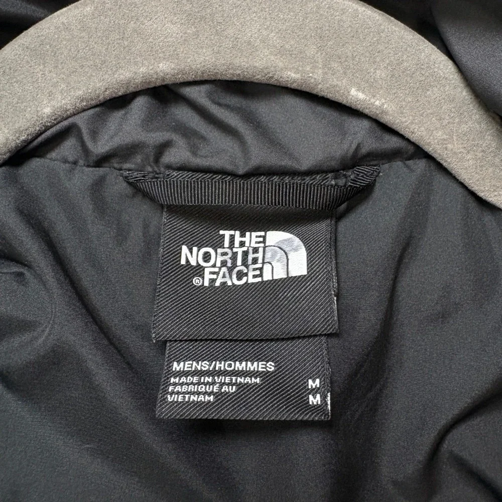 The North Face Jacket Mens Medium Black Junction Insulated Puffer Full Zip